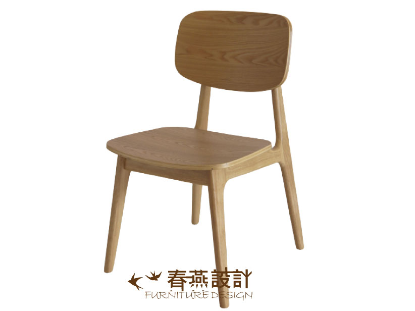 實木曲木餐椅 CH0006