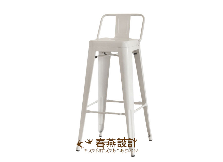 工業風 白鐵低背 吧檯椅︱中島椅︱高腳椅 HS0001