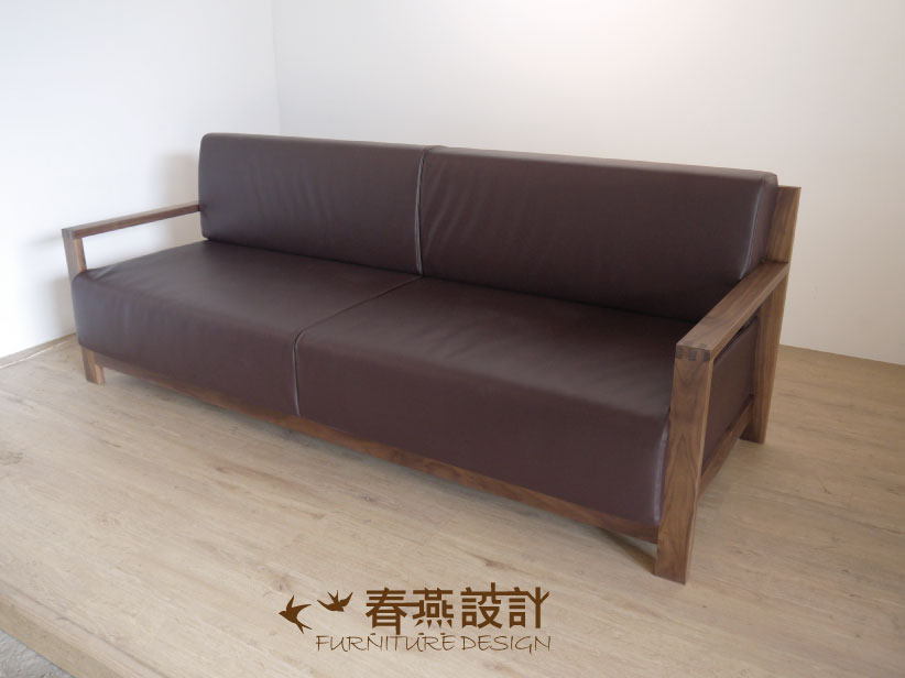 實木框架沙發椅 SF0005